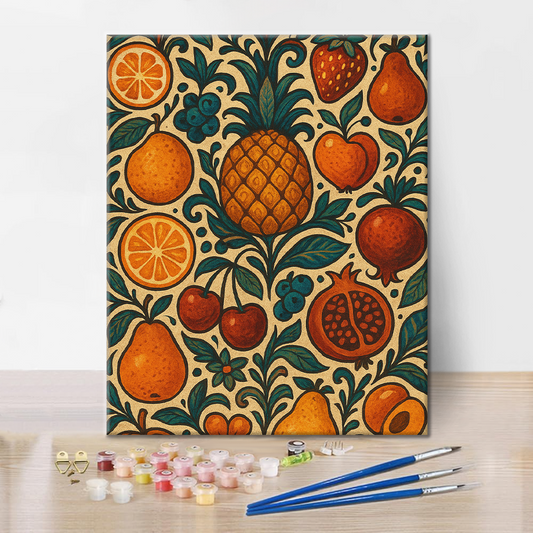 Fruits Bohèmes - Peinture par Numéros