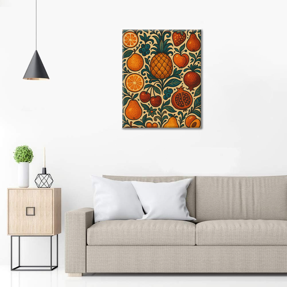 Fruits Bohèmes - Peinture par Numéros
