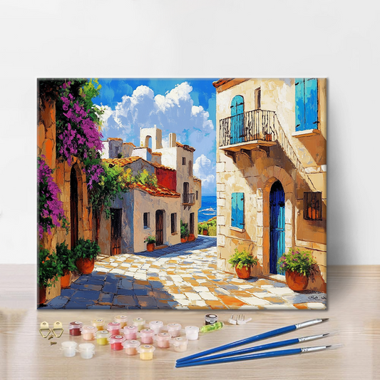 Coastal Lane - Peinture par numéros