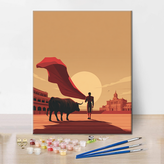 Pas de danse contre la mort - Peinture par numéros