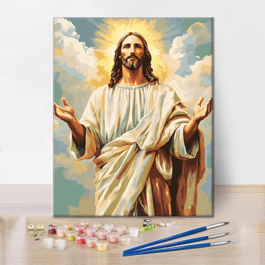 Lumière divine - Peinture par numéros