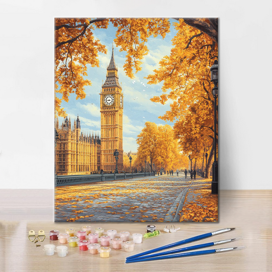 Londres dorée - Peinture par numéros