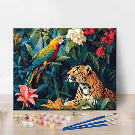 Compagnons de la jungle - Peinture par numéros
