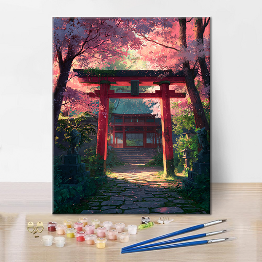 Torii mystique - Peinture par numéros