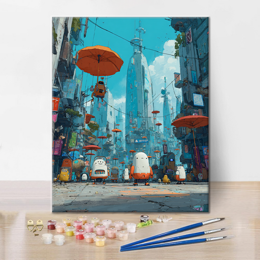 Robo Wonderland - Peinture par numéros