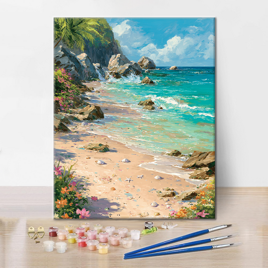 Côte colorée - Peinture par numéros