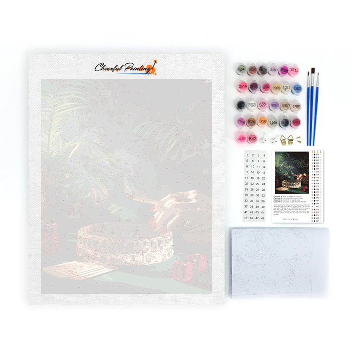 Jeux élégants - Peinture par numéros