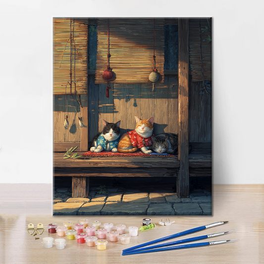 Après-midi de farniente - Peinture par numéros