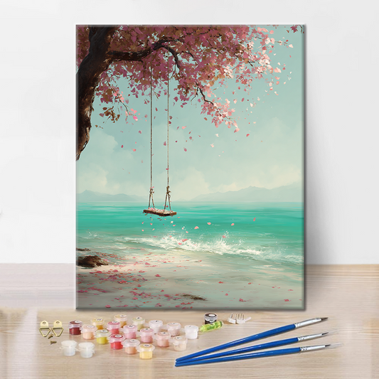 Sakura Swing - Peinture par numéros