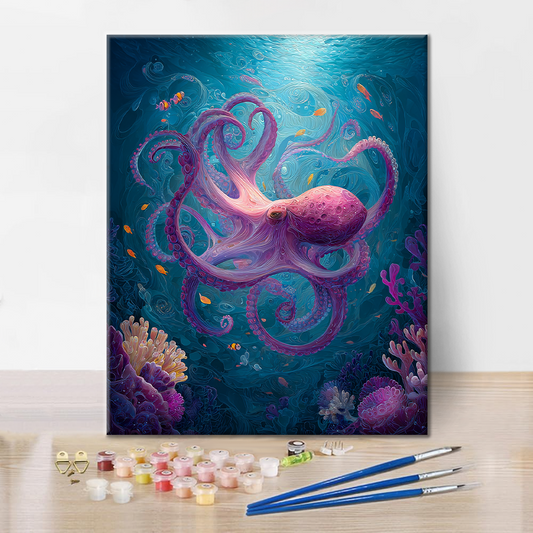 Enchanteresse de la mer - Peinture par numéros