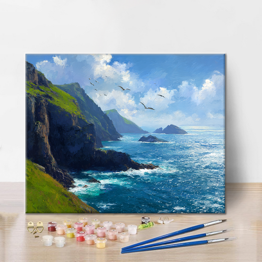 Brise côtière - Peinture par numéros