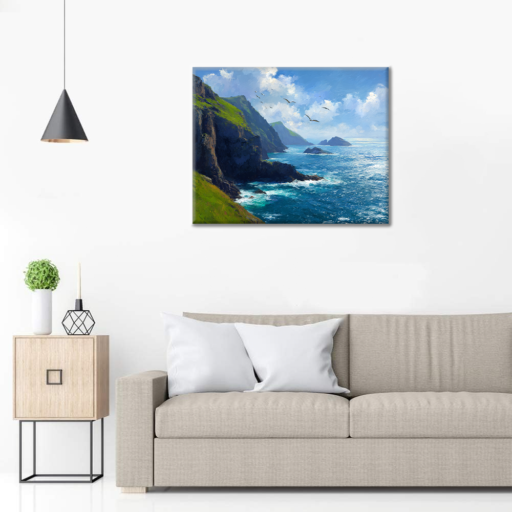 Brise côtière - Peinture par numéros