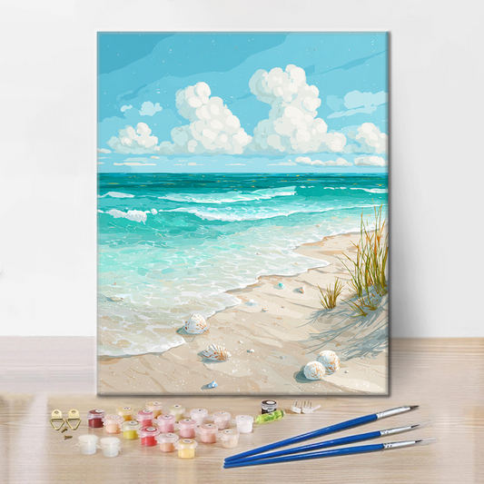 Calme côtier - Peinture par numéros