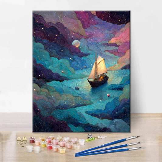 Navire de rêve - Peinture par numéros