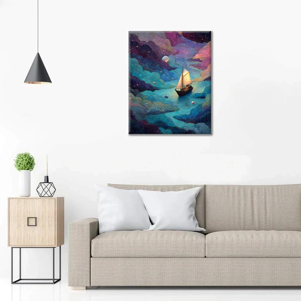 Navire de rêve - Peinture par numéros