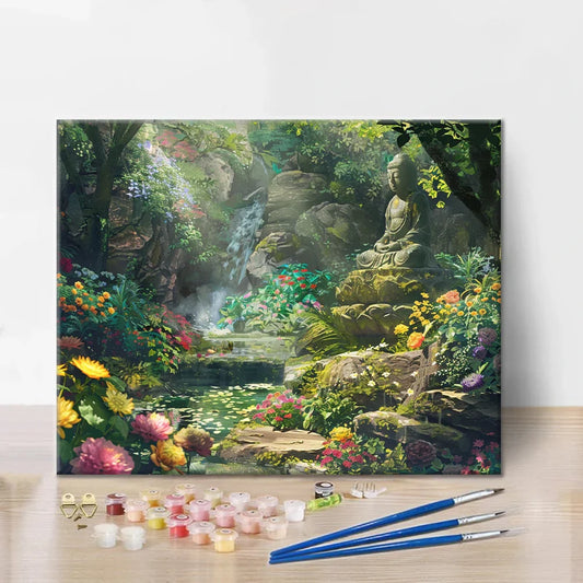 Forêt de printemps - Peinture par numéros