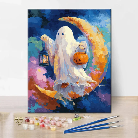 Petit Fantôme - Peinture par numéros