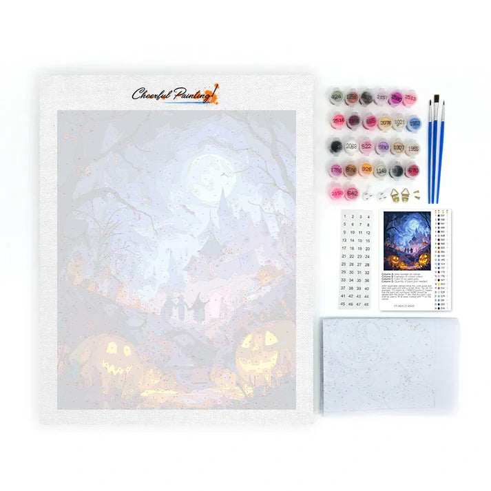 Misty Valley - Peinture par numéros