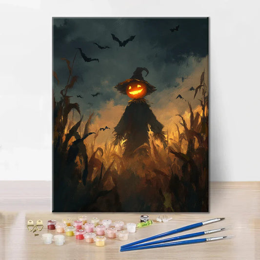 Épouvantail - Peinture par numéros