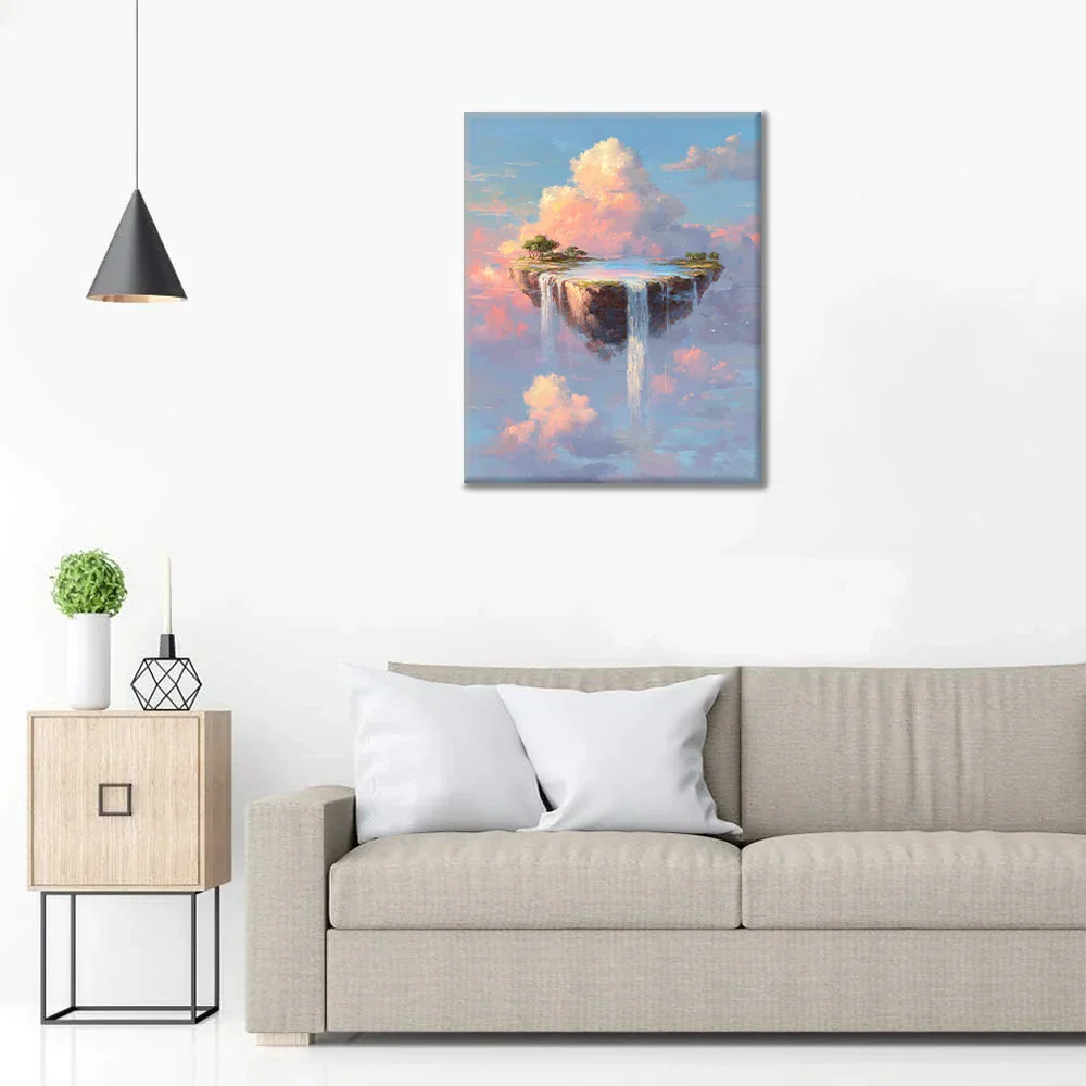 Sky Island - Peinture par numéros