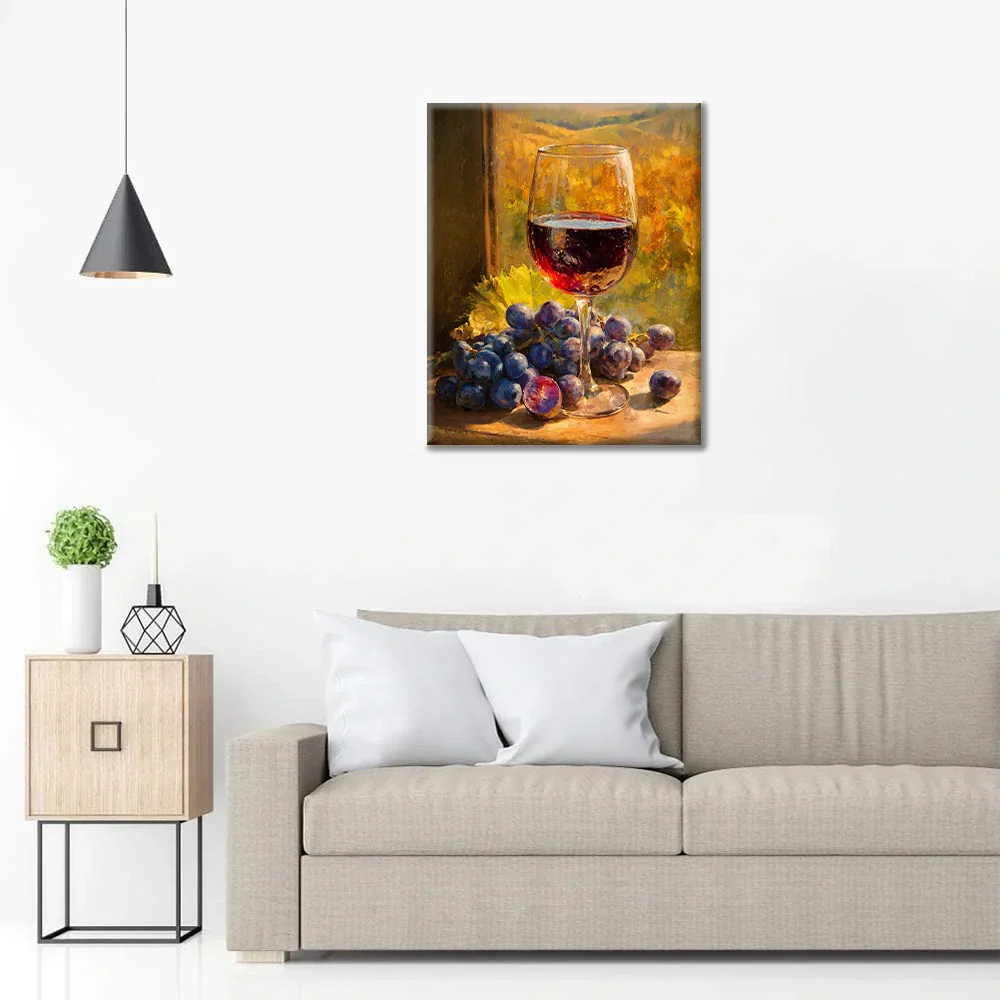 Vin - Peinture par numéros