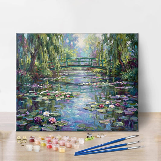 Nymphéas de Giverny - Peinture par numéros