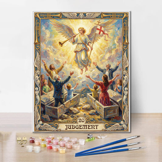 Le Jugement - Peinture par numéros
