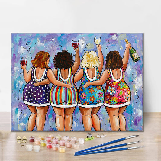 La vie en couleurs - Peinture par numéros