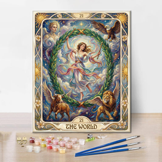 Le Monde - Peinture par numéros