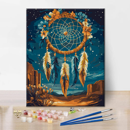 Attrape-rêves - Peinture par numéros