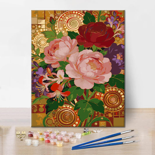 Le Rêve fleuri de Klimt - Peinture par numéros