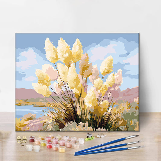 Herbes à vent - Peinture par numéros