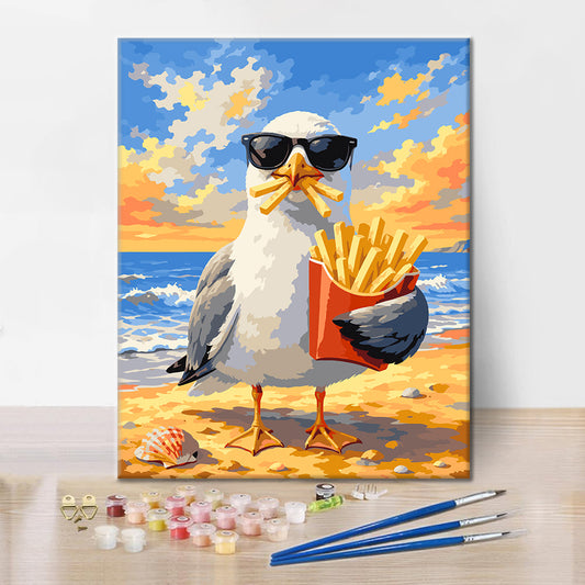 Frites parfaites – Peinture par numéros