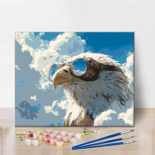 Guetteur du ciel – Peinture par numéros