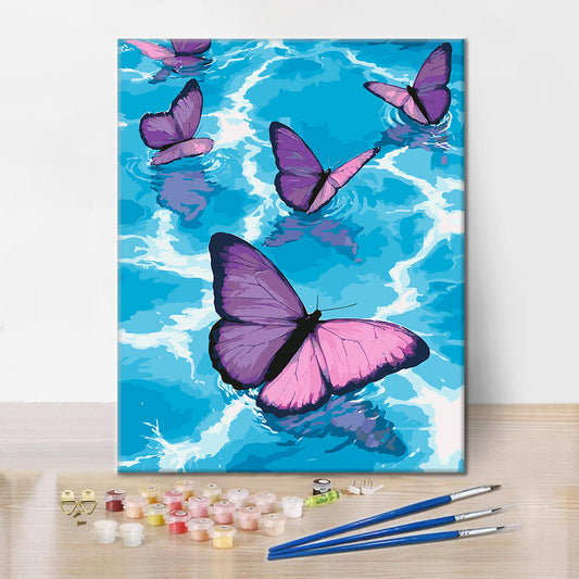 Violet Drift - Peinture par numéros