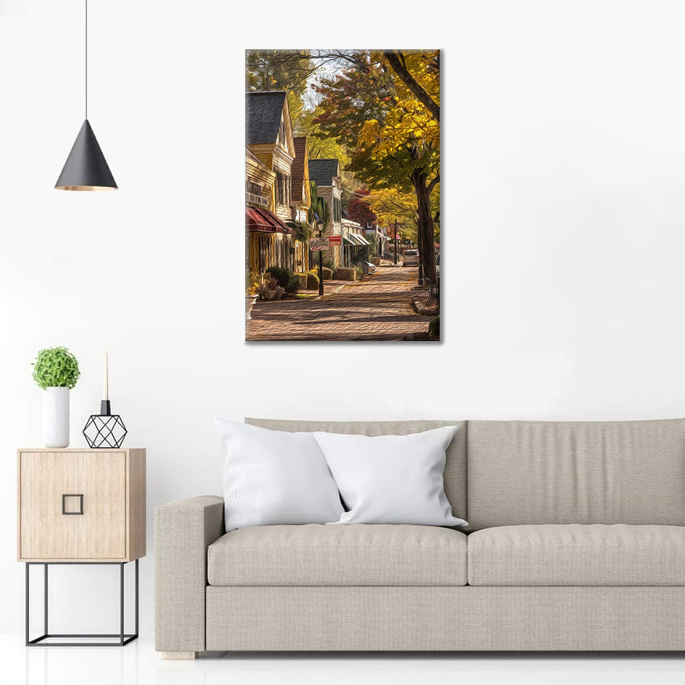 Rues de la ville – Peinture par numéros
