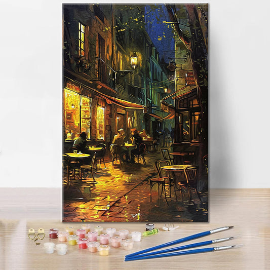 Corner Cafe – Peinture par numéros