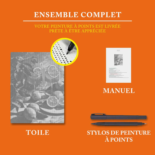 Boisson d'été - Peinture à Points