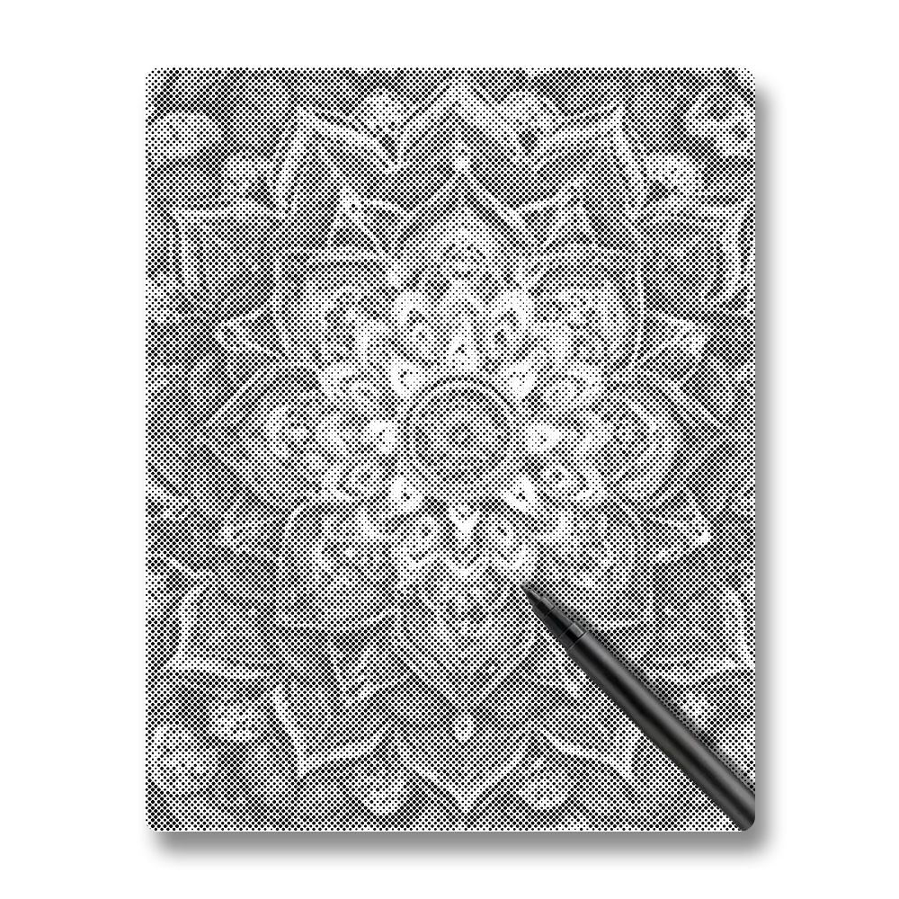 Mandala Fleur Arc-en-ciel - Peinture à Points
