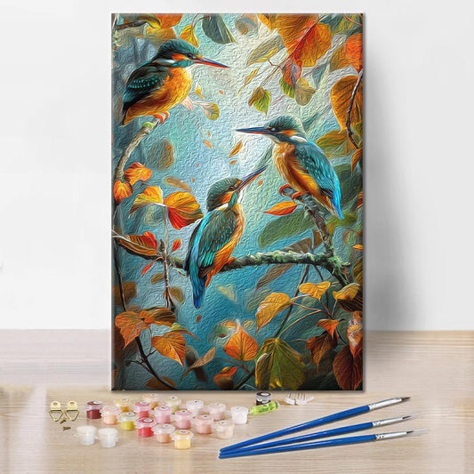 Danse avec la nature – Peinture par numéros