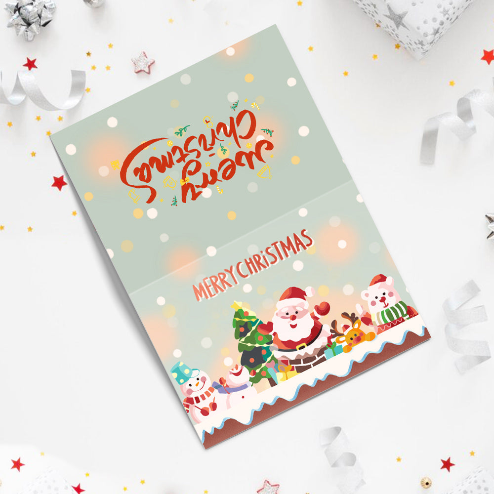 Carte de Noël V - Peinture par numéros