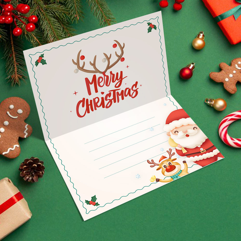Carte de Noël V - Peinture par numéros