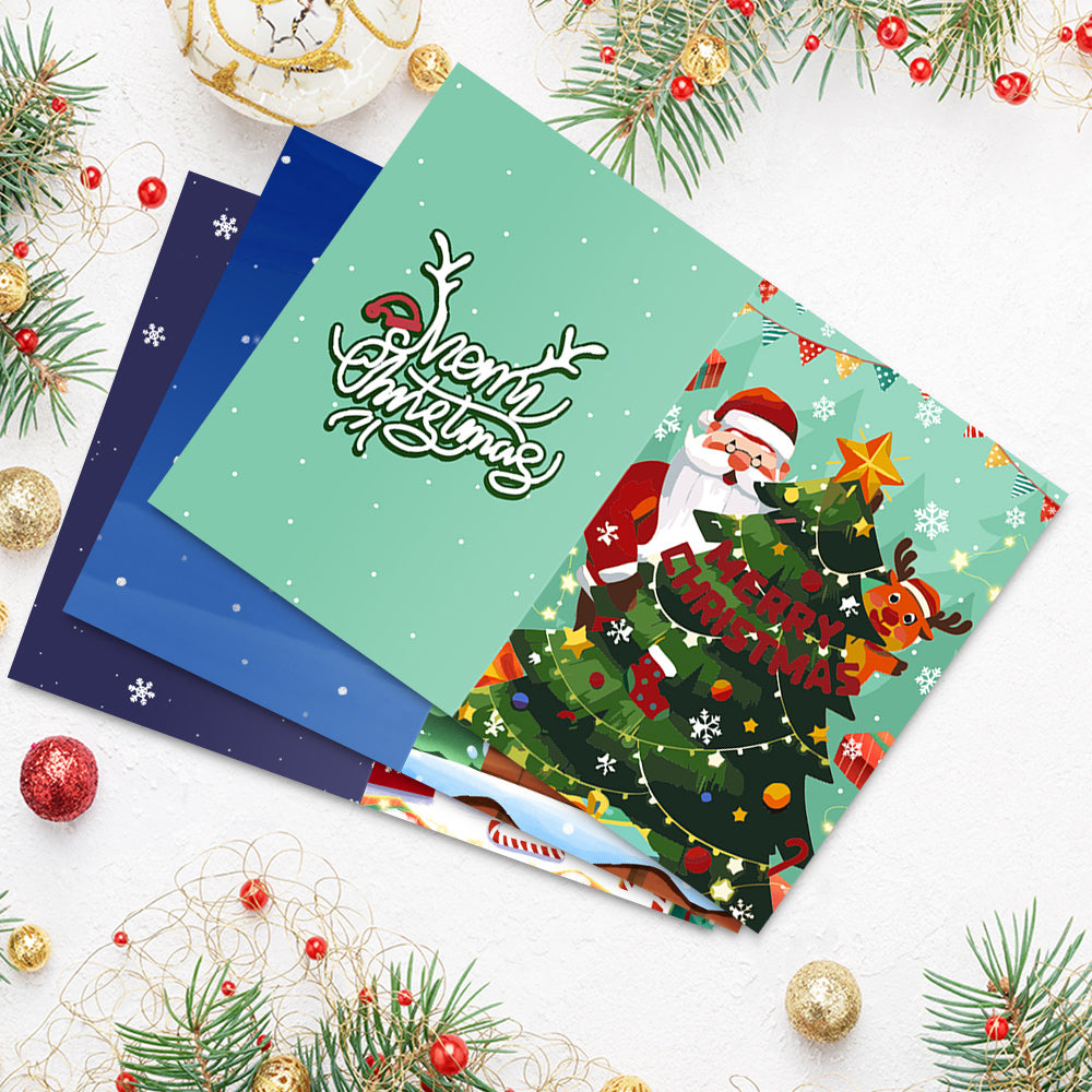 Carte de Noël II – Peinture par numéros
