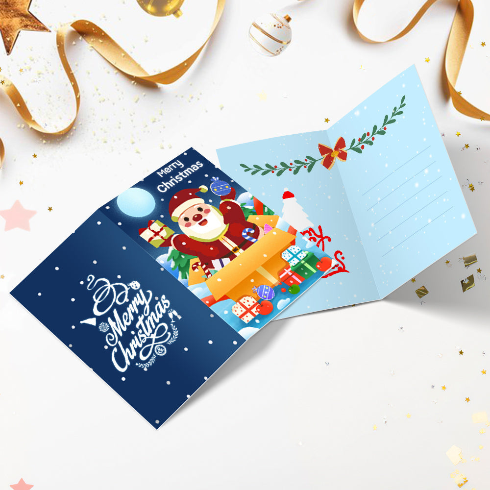 Carte de Noël II – Peinture par numéros