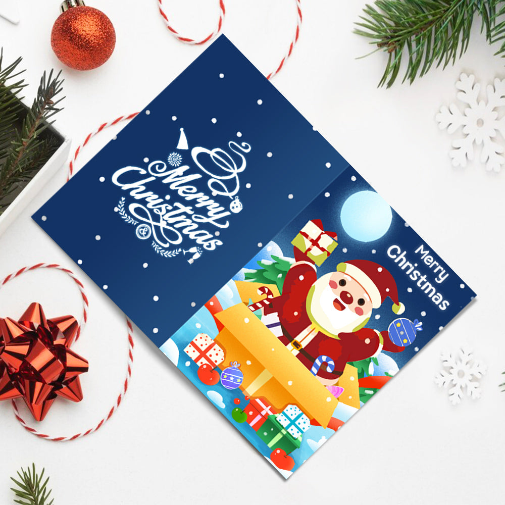 Carte de Noël II – Peinture par numéros