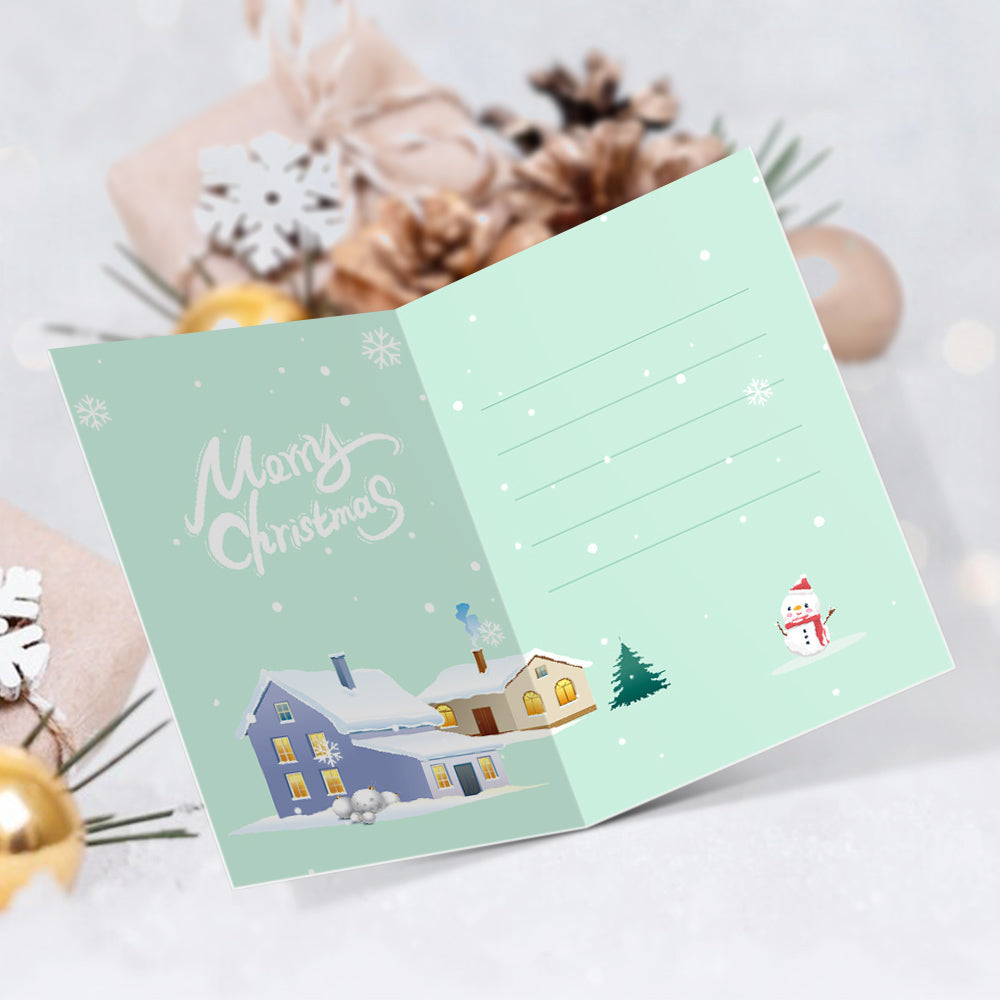 Carte de Noël II – Peinture par numéros