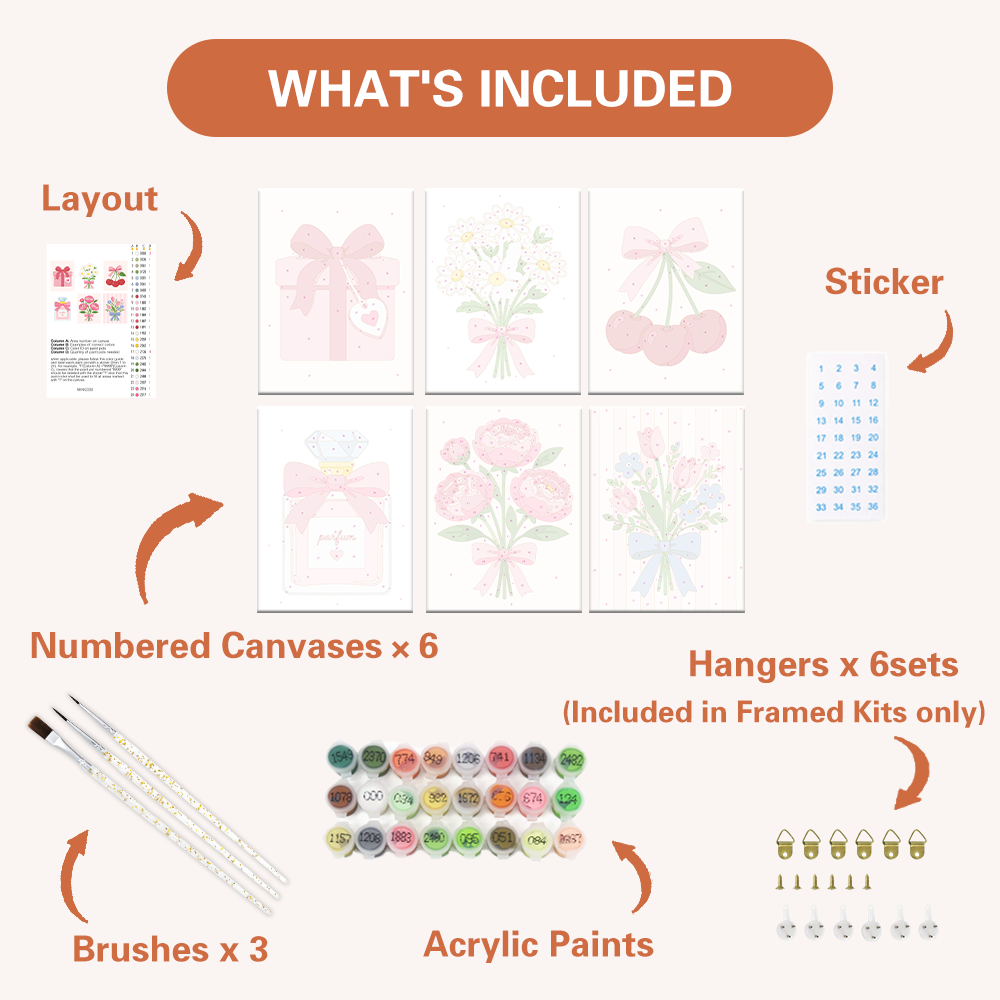 Nœuds, fleurs et cerises
