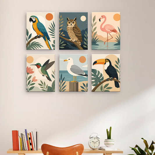 Collection oiseaux sauvages