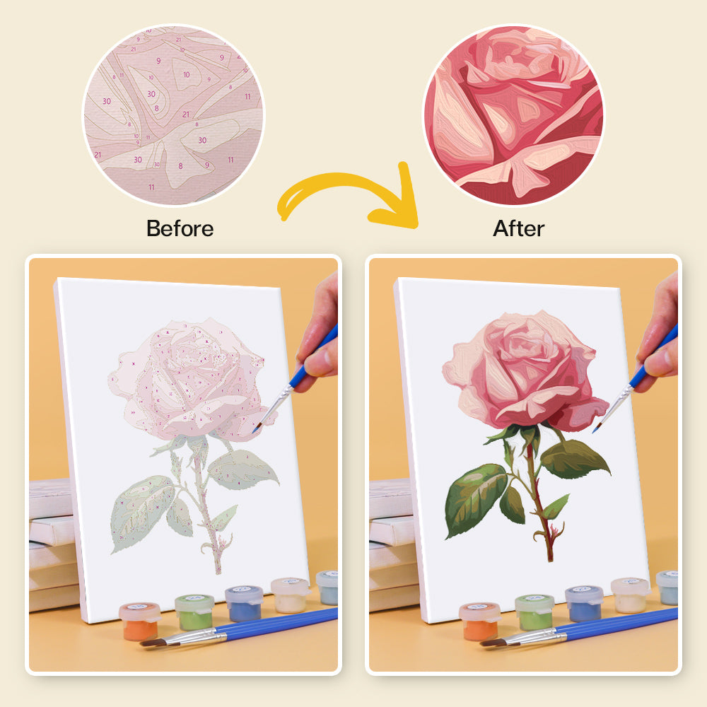 Fleurs – Peinture par numéros