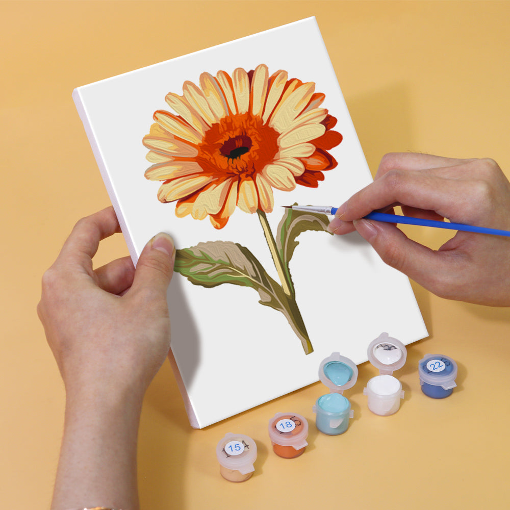 Fleurs – Peinture par numéros